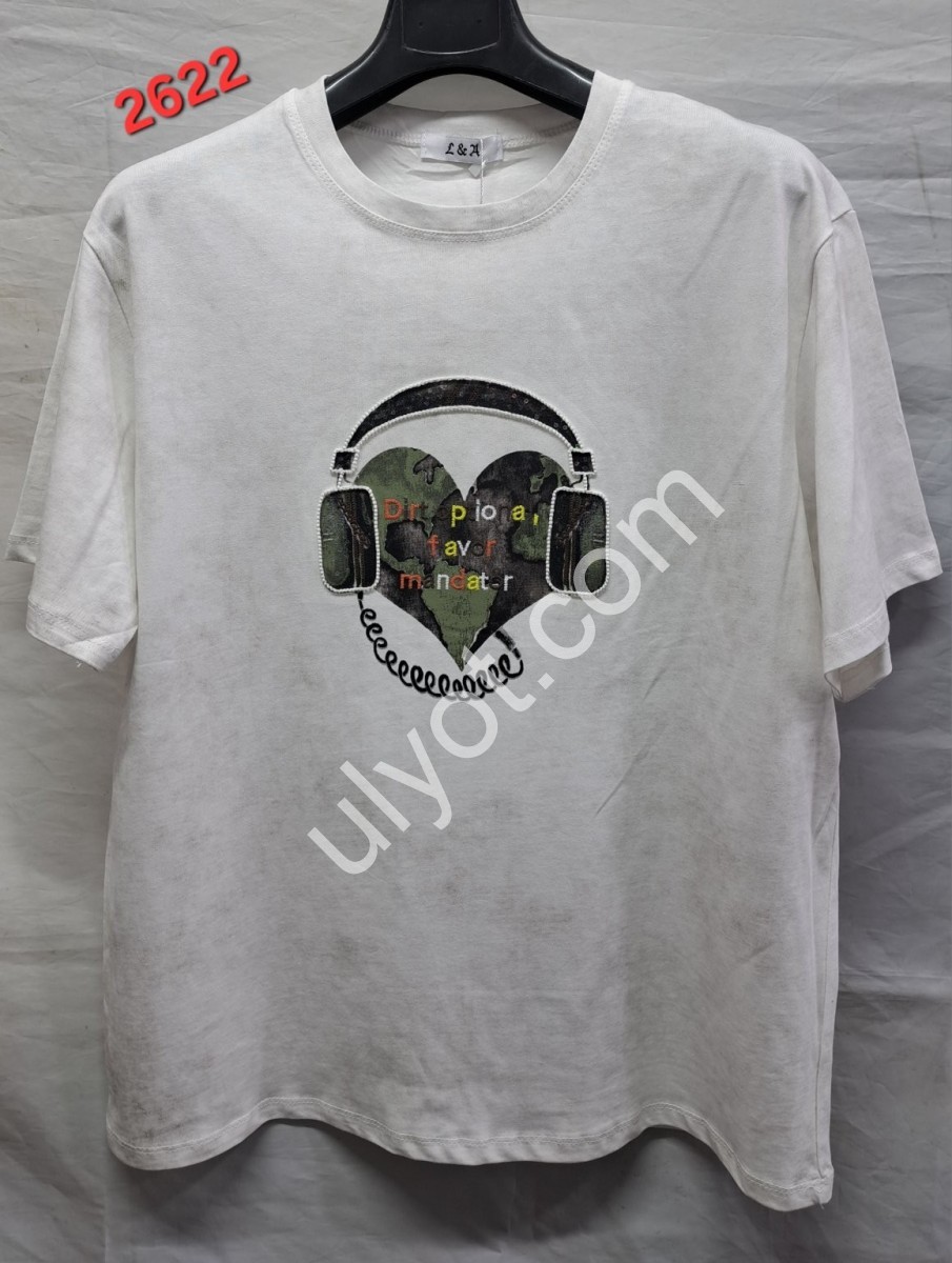 ФУТБОЛКА (ONESIZE 52-56) МИКС 2622