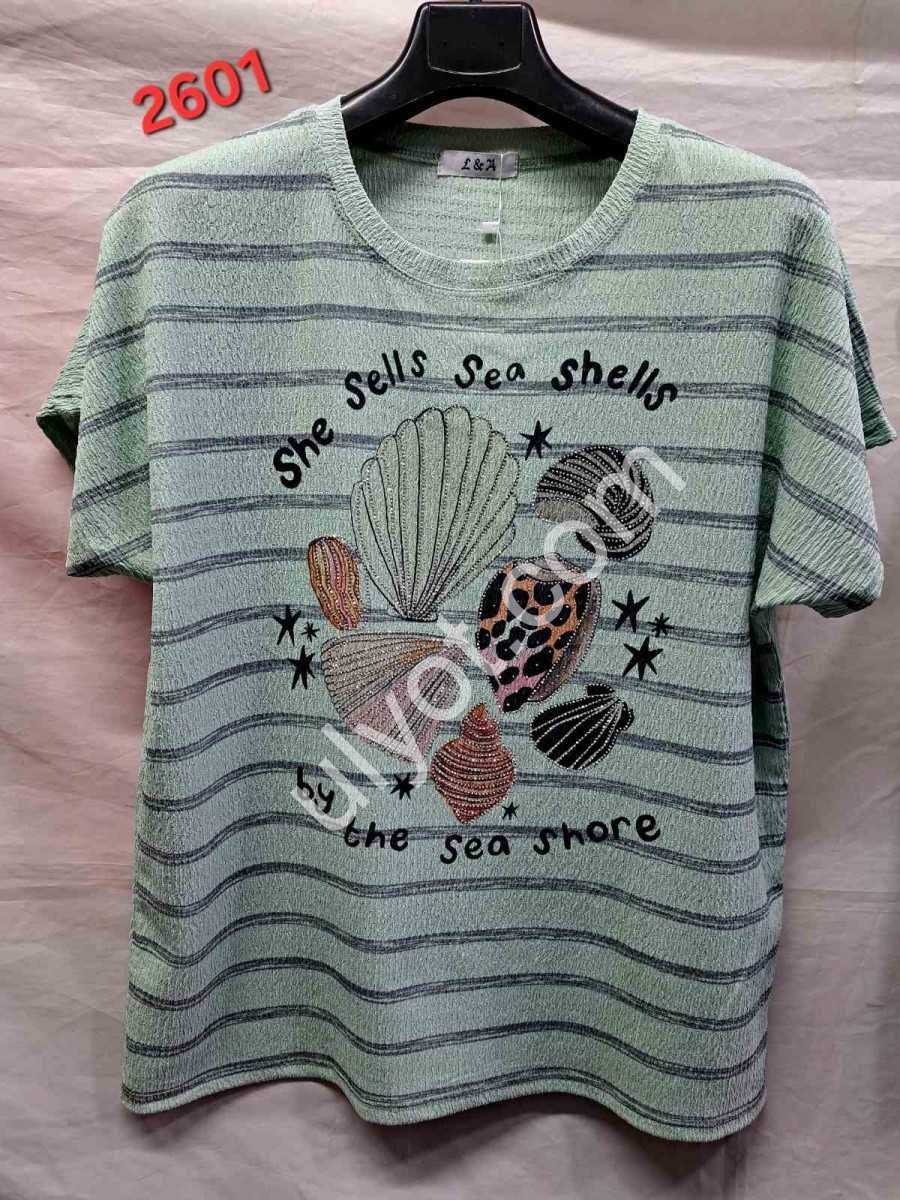 ФУТБОЛКА (ONESIZE 50-54) МИКС 2601