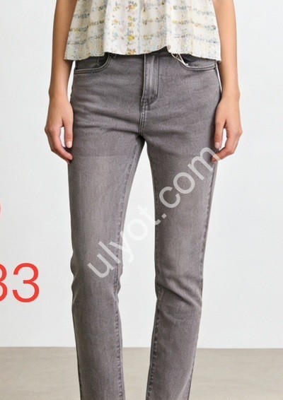 ДЖИНСЫ PRETTY BABY (28-33) ГРАФИТ 170