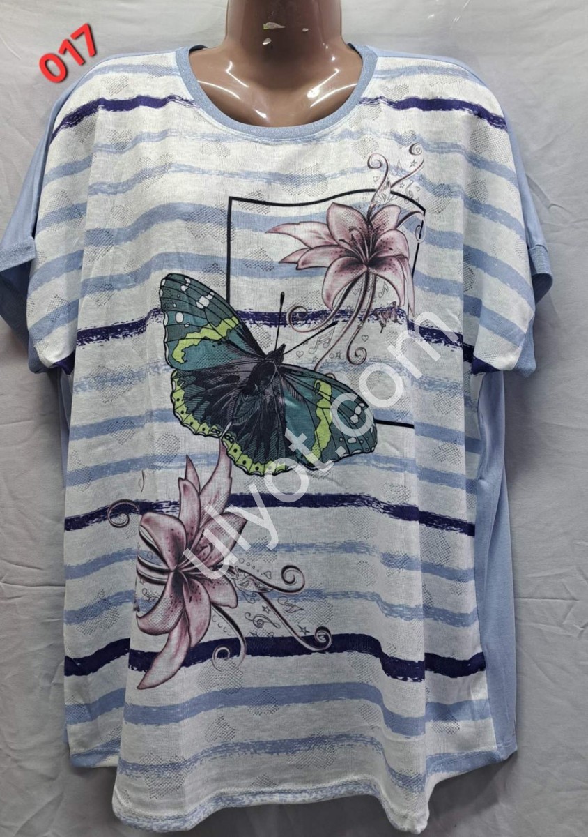 ФУТБОЛКА (ONESIZE 52-58) МІКС 017