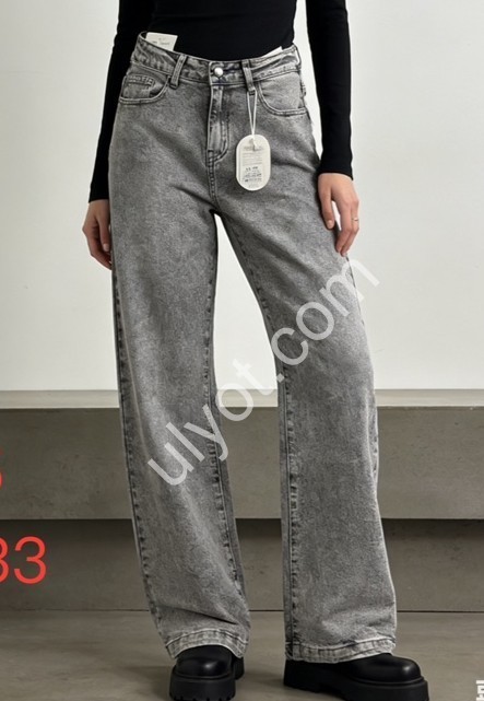 ДЖИНСЫ PRETTY BABY (28-33) СЕРЫЙ 155