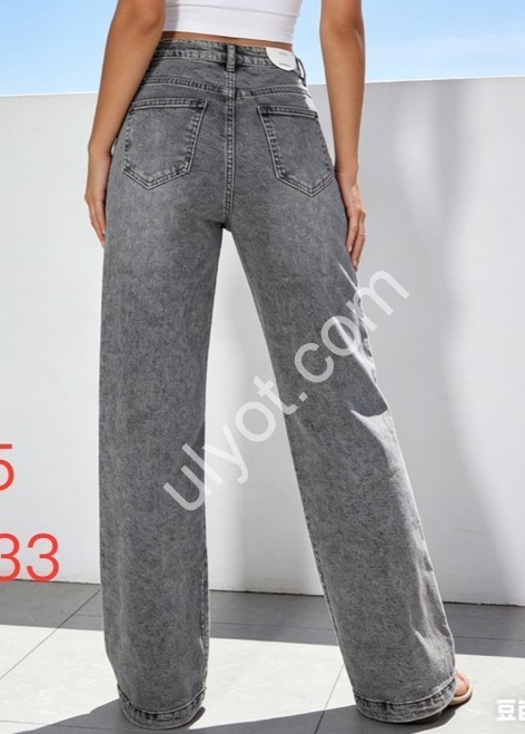 ДЖИНСЫ PRETTY BABY (28-33) СЕРЫЙ 155