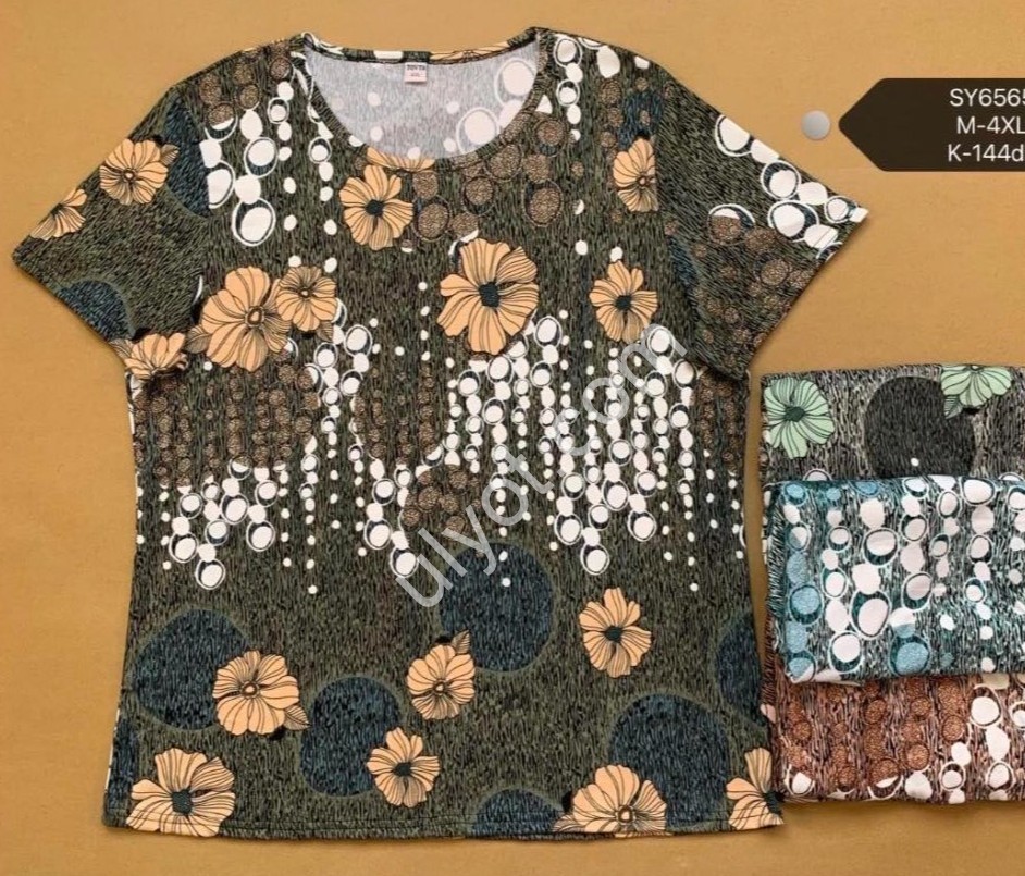 ФУТБОЛКА (M-4XL) МИКС 6565