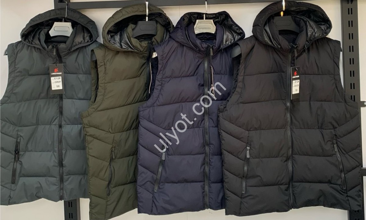 ЖИЛЕТКА LINKEVOGUE (48-56) СІРИЙ E12