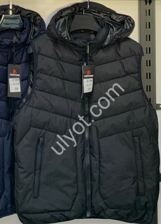 ЖИЛЕТКА LINKEVOGUE (48-56) СЕРЫЙ E35