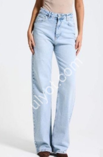 ДЖИНСЫ IT'S BASIC (34-42) ГОЛУБОЙ 3421/4s6/3