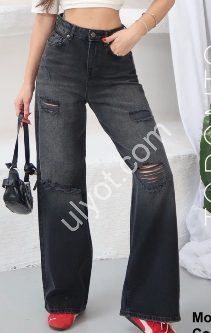 ДЖИНСИ ZEO BASIC (34-42) ГРАФІТ 5314