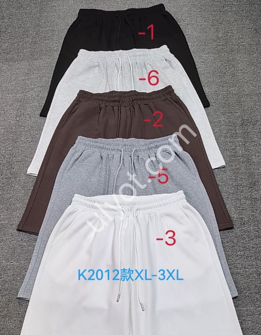 ШОРТЫ (XL-3XL) БЕЛЫЙ K2012-3