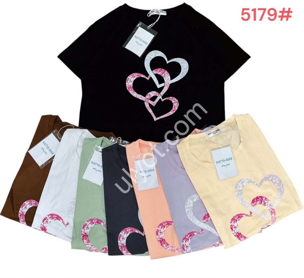 ФУТБОЛКА (ONESIZE 44-48) МІКС 5179