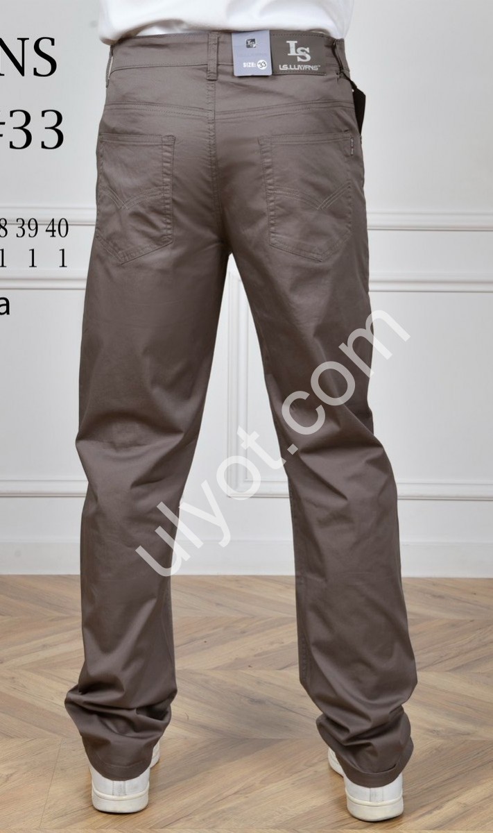 БРЮКИ LS JEANS (32-40) МОККО 6324B