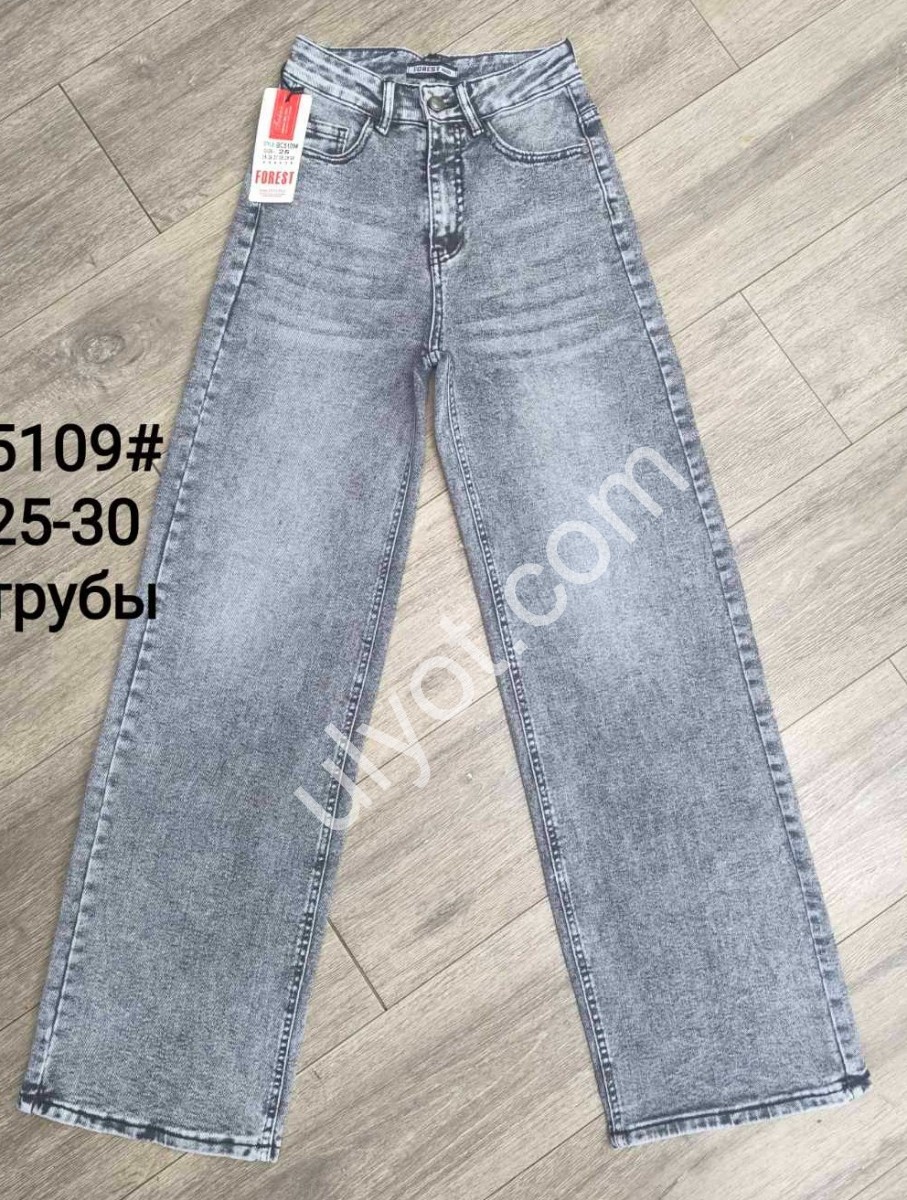 ДЖИНСЫ FOREST (25-30) СЕРЫЙ 5109
