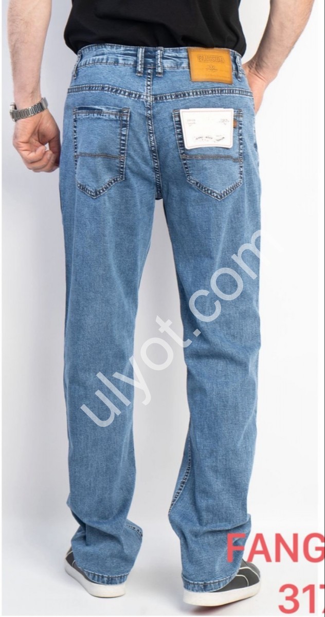 ДЖИНСЫ FANGSIDA (34-41) СИНИЙ 3176