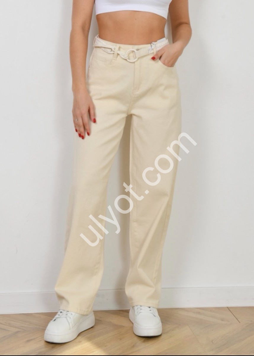 ДЖИНСЫ RTROOSS (25-30) АЙВОРИ 6182