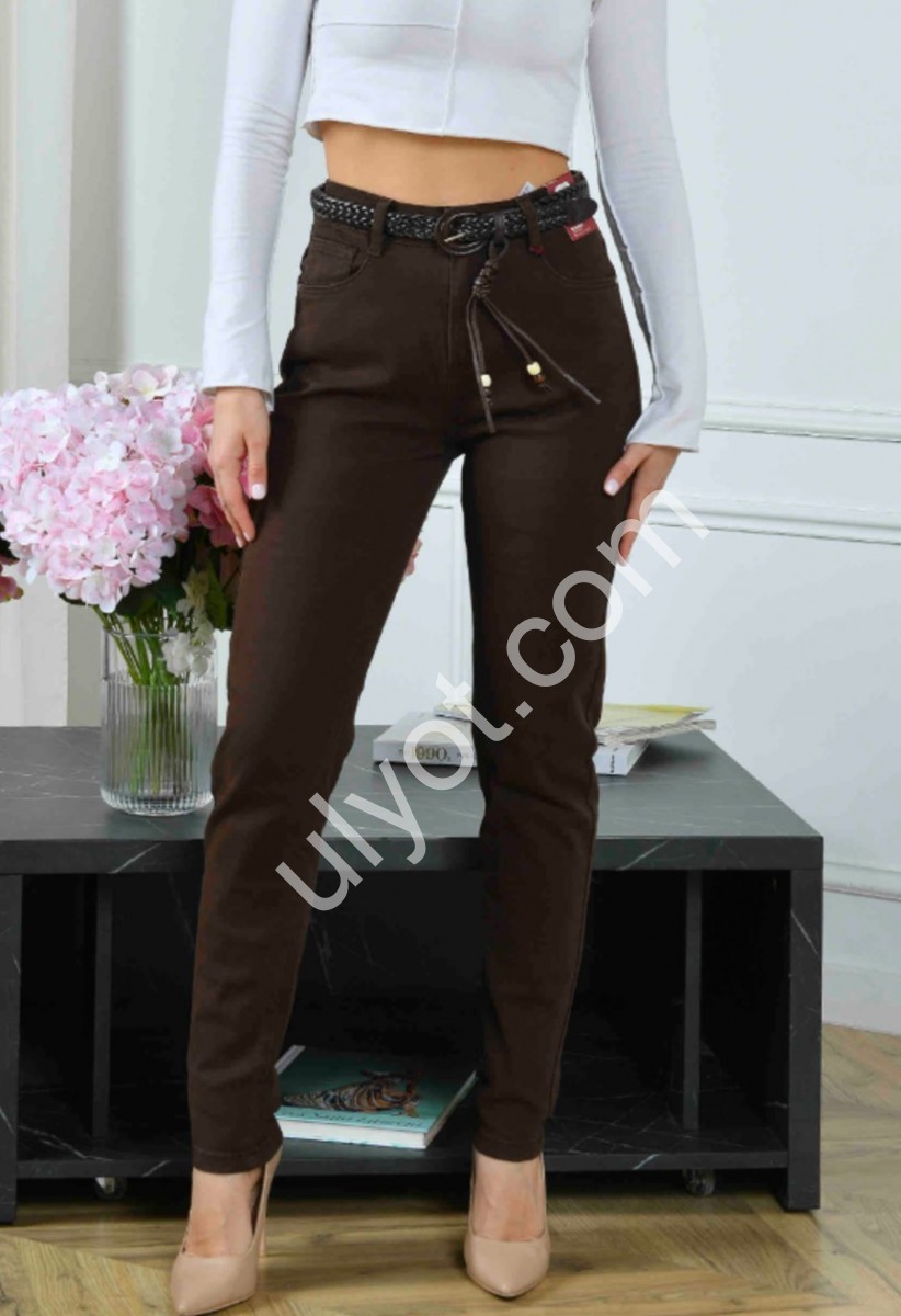 ДЖИНСЫ RTROOSS (25-30) ШОКОЛАД 6174