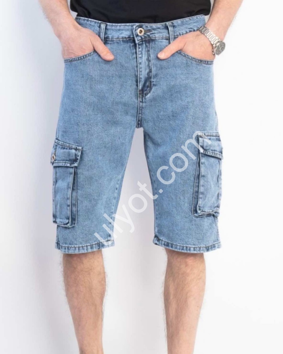 ШОРТЫ GAXGAX (34-44) СИНИЙ 8959