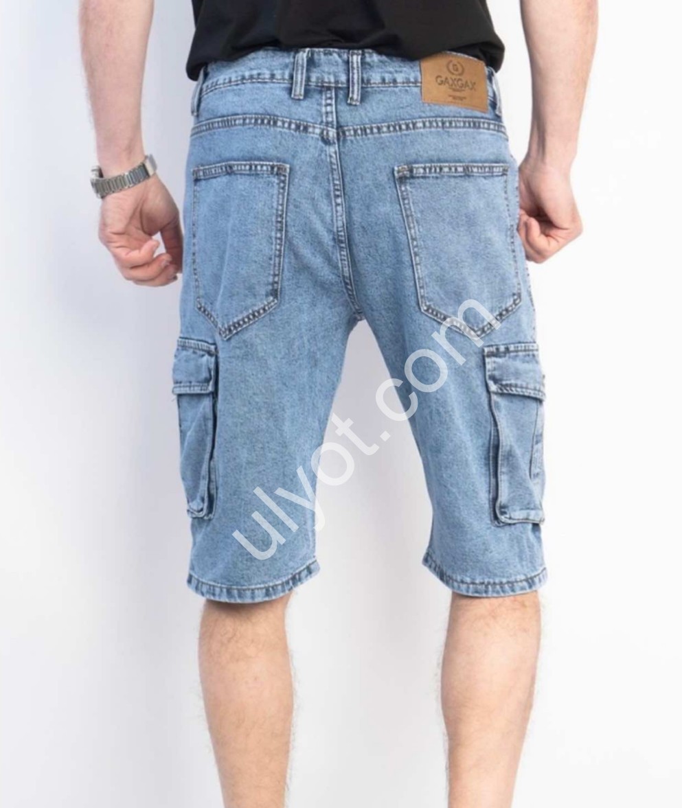 ШОРТЫ GAXGAX (34-44) СИНИЙ 8959
