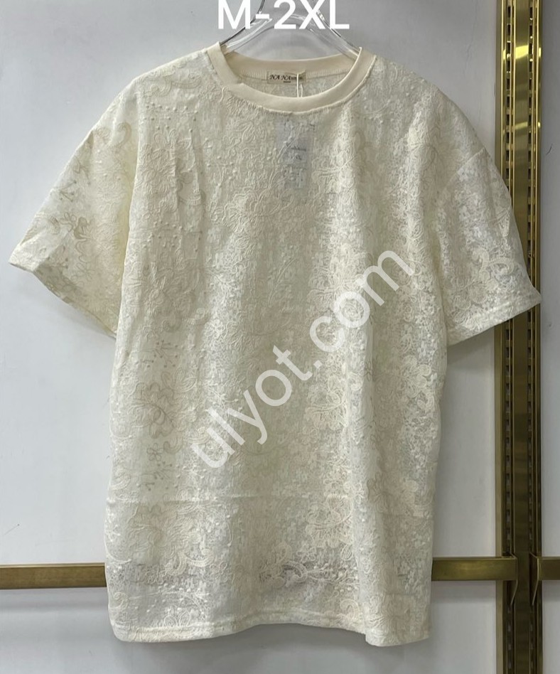 ФУТБОЛКА (42-48) КРЕМ LS3010