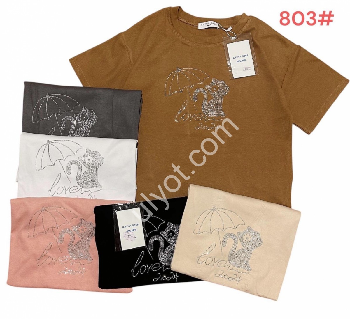 ФУТБОЛКА (ONESIZE 44-48) МИКС 803