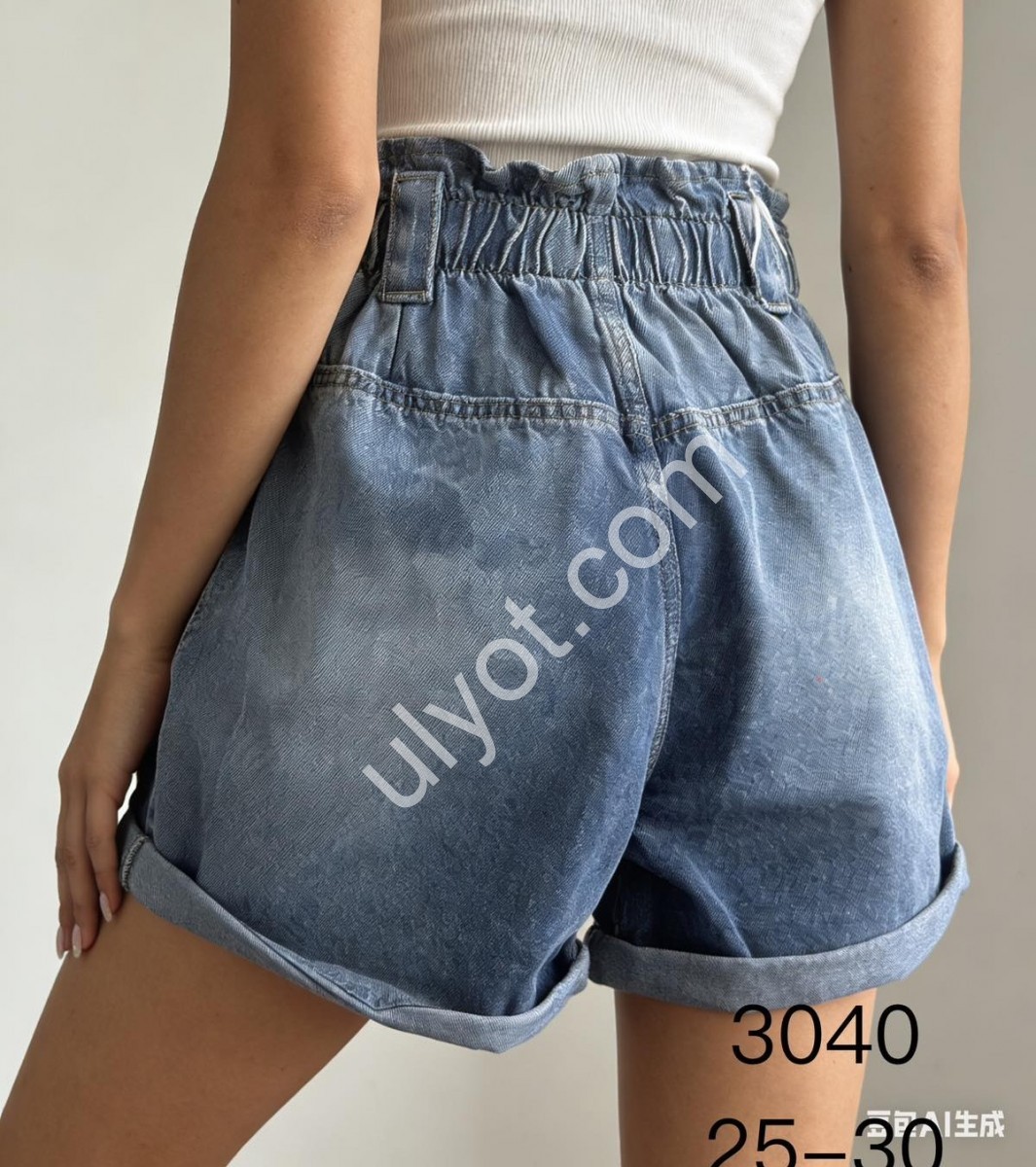 ШОРТИ (25-30) БЛАКИТНИЙ 3040