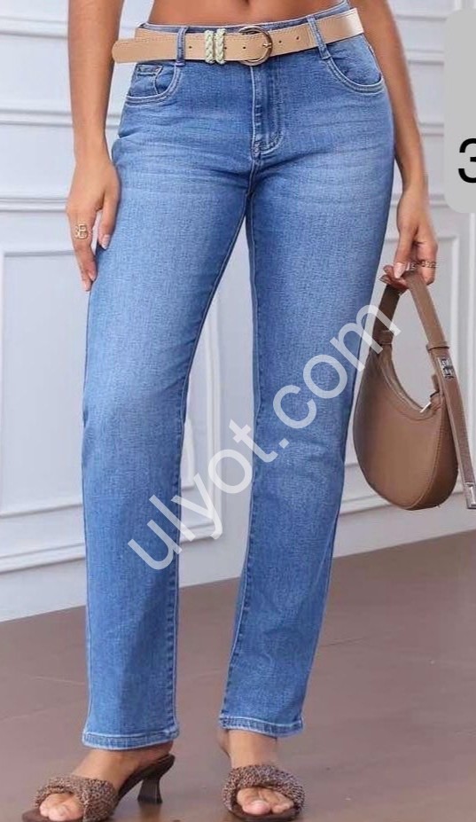 ДЖИНСИ M.SARA (30-36) СИНІЙ 7558-4