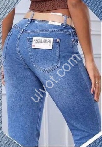 ДЖИНСИ M.SARA (30-36) СИНІЙ 7558-4