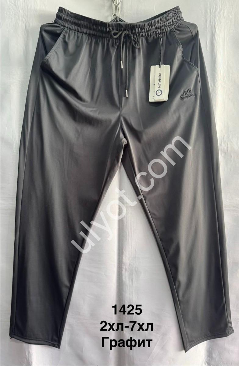 СПОРТ.ШТАНЫ (2XL-7XL) ПРЯМОЙ ГРАФИТ 1425