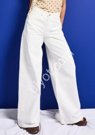 ДЖИНСЫ IT'S BASIC (34-42) ВАНИЛЬ 3096/7s6/101