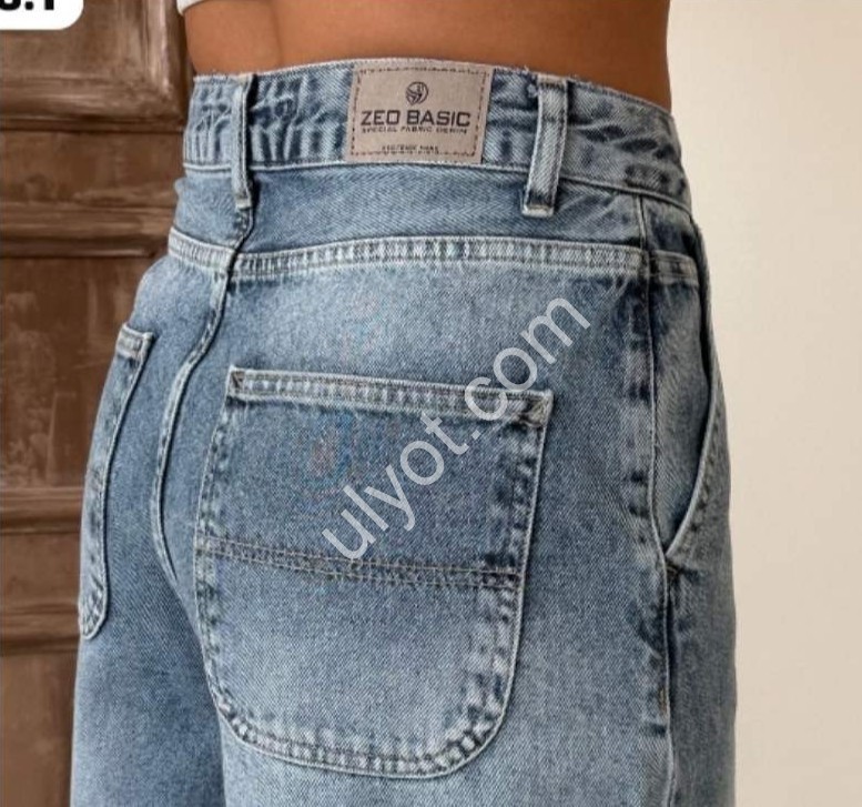 ДЖИНСЫ ZEO BASIC (30-36) СИНИЙ 4788