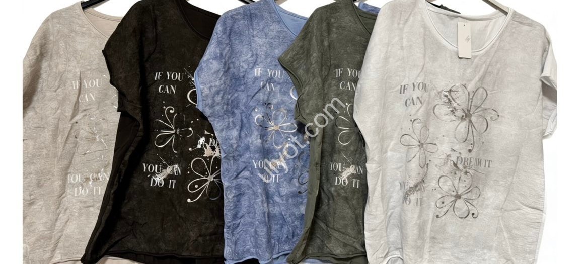 ФУТБОЛКА (ONE SIZE) МІКС 21129