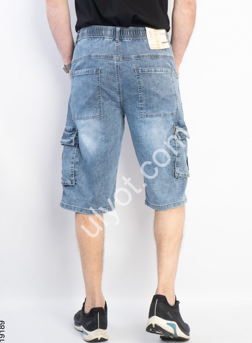 ШОРТИ CAPTAIN (32-42) СИНІЙ 19189