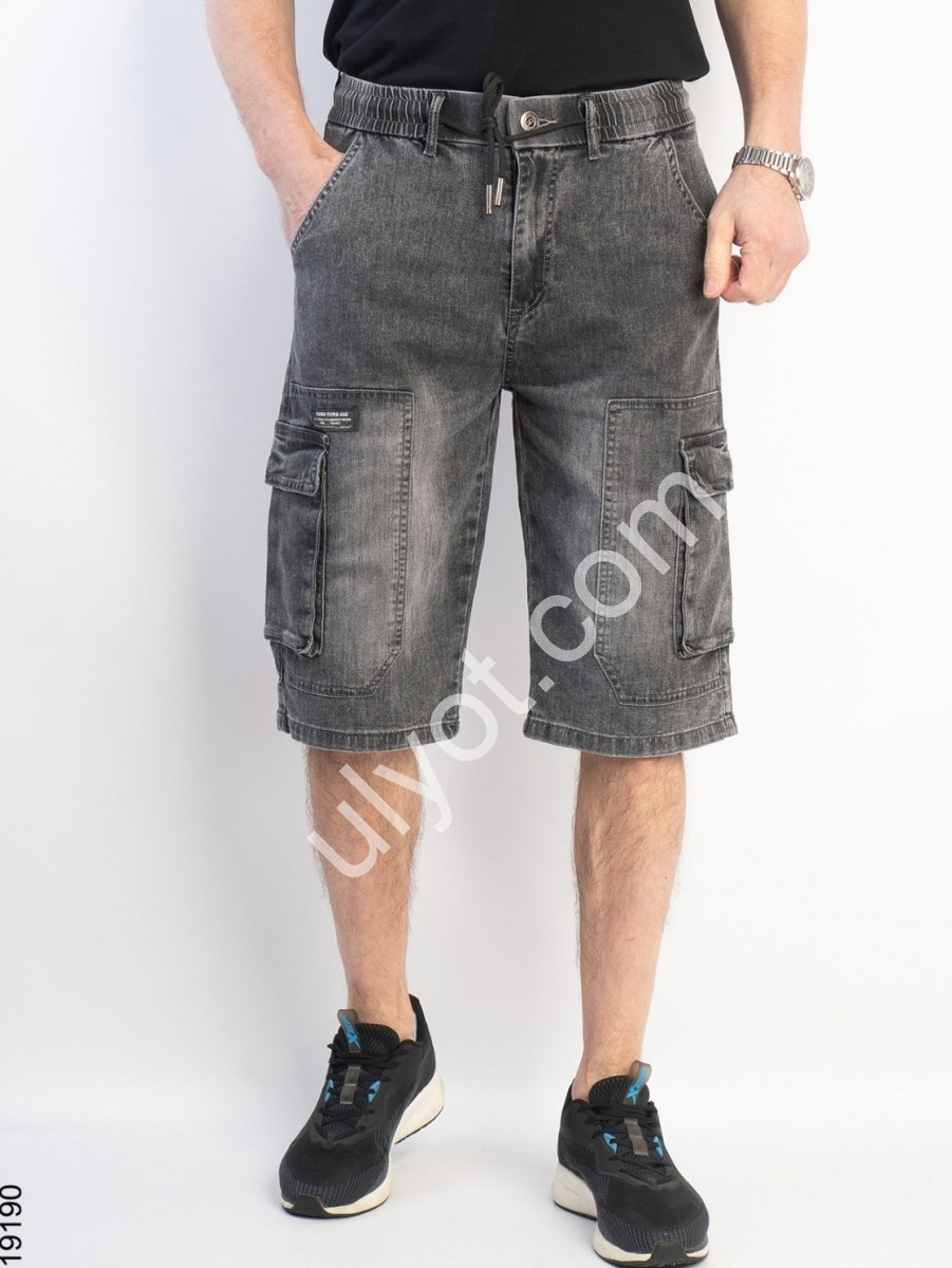 ШОРТЫ CAPTAIN (32-42) ГРАФИТ 19190