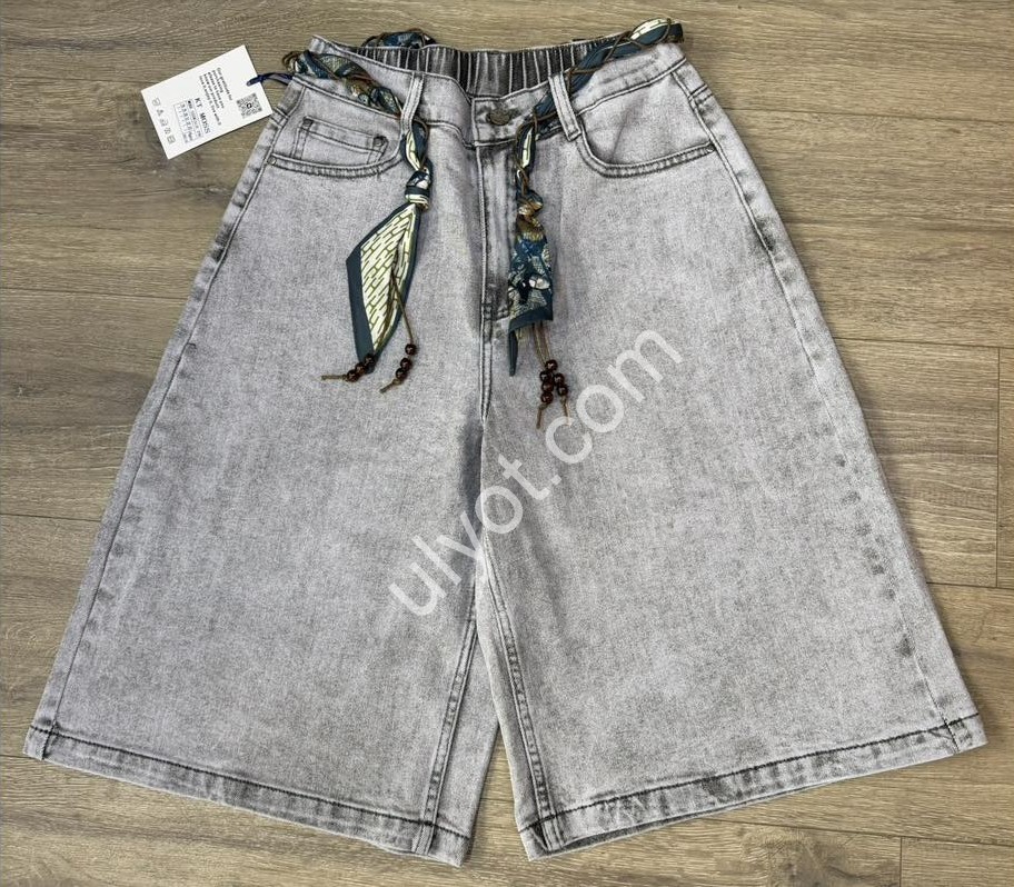 ШОРТЫ KT.MOSS (28-33) СЕРЫЙ 533