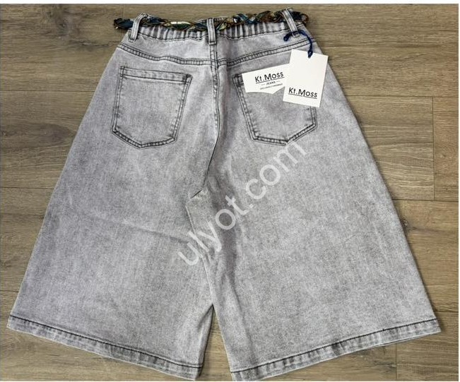 ШОРТЫ KT.MOSS (28-33) СЕРЫЙ 533
