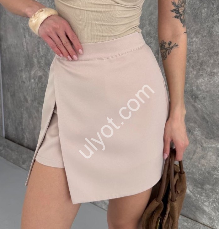 Спідниця-шорти (42-46) БІЖ 827