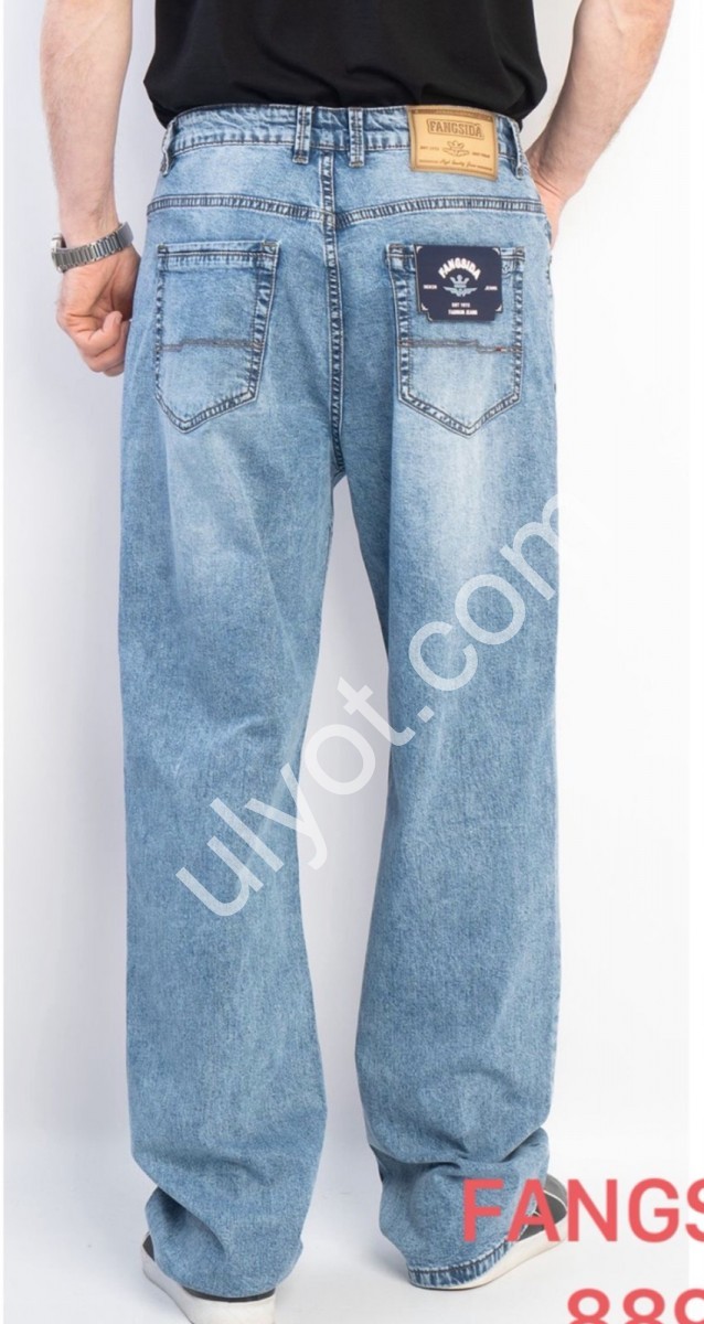 ДЖИНСИ FANGSIDA (32-38) СИНІЙ 8897