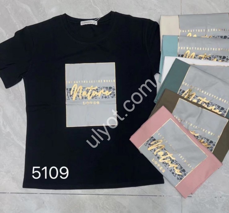 ФУТБОЛКА (ONE SIZE 46-50) МИКС 5109