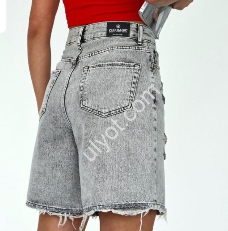 ШОРТЫ ZEO BASIC (34-42) СЕРЫЙ 4876