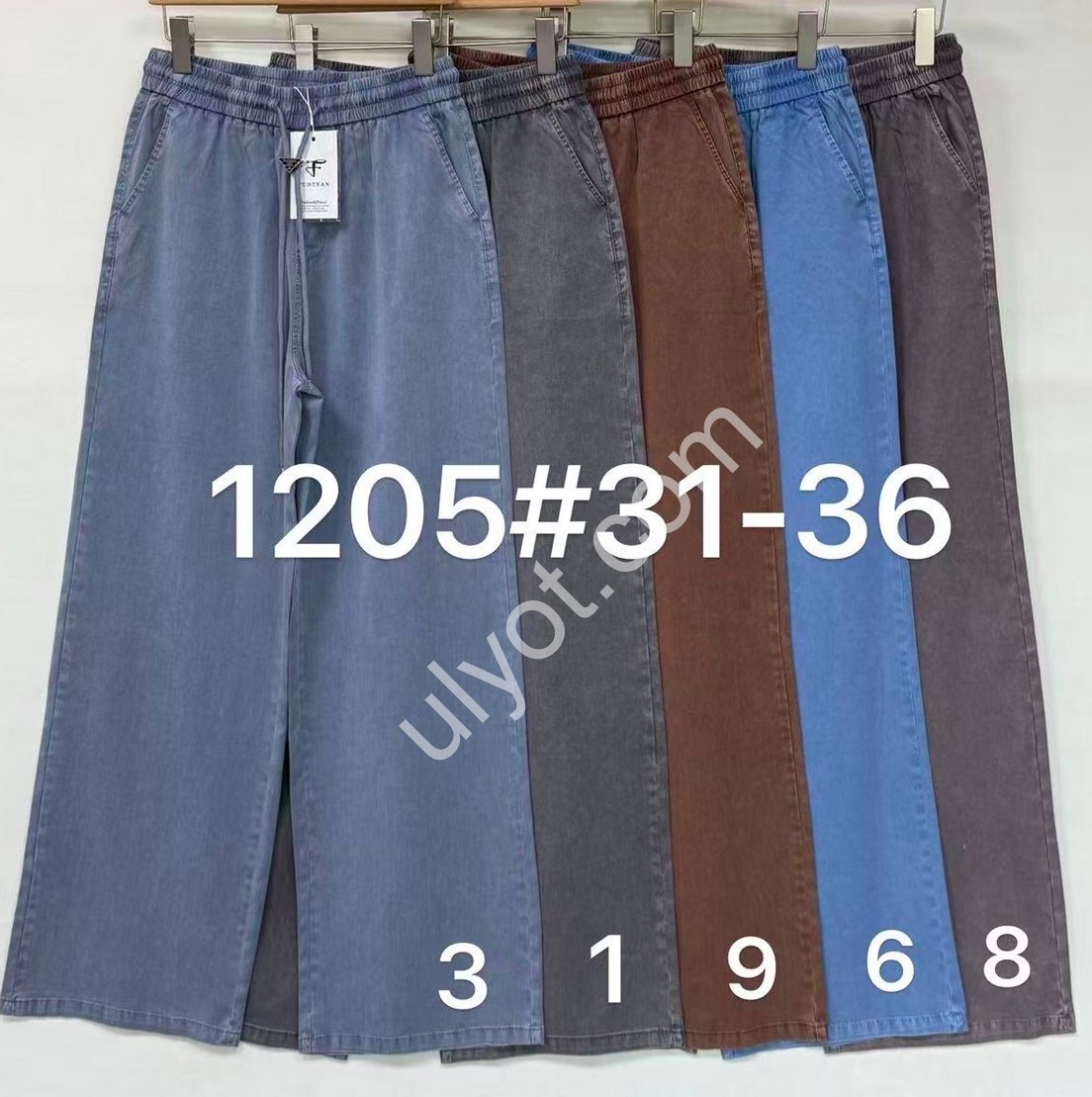 ШТАНЫ (31-36) СЕРО-КОРИЧНЕВЫЙ 1205-8