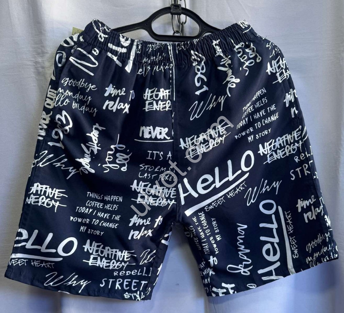 ШОРТИ (M-3XL) БІЛИЙ 023