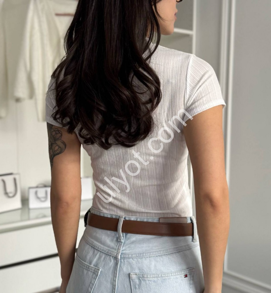 ФУТБОЛКА (42-48) БЕЛЫЙ 5177