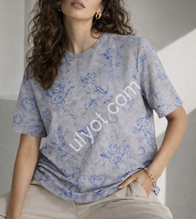 ФУТБОЛКА (ONESIZE 42-46) СІРИЙ M01