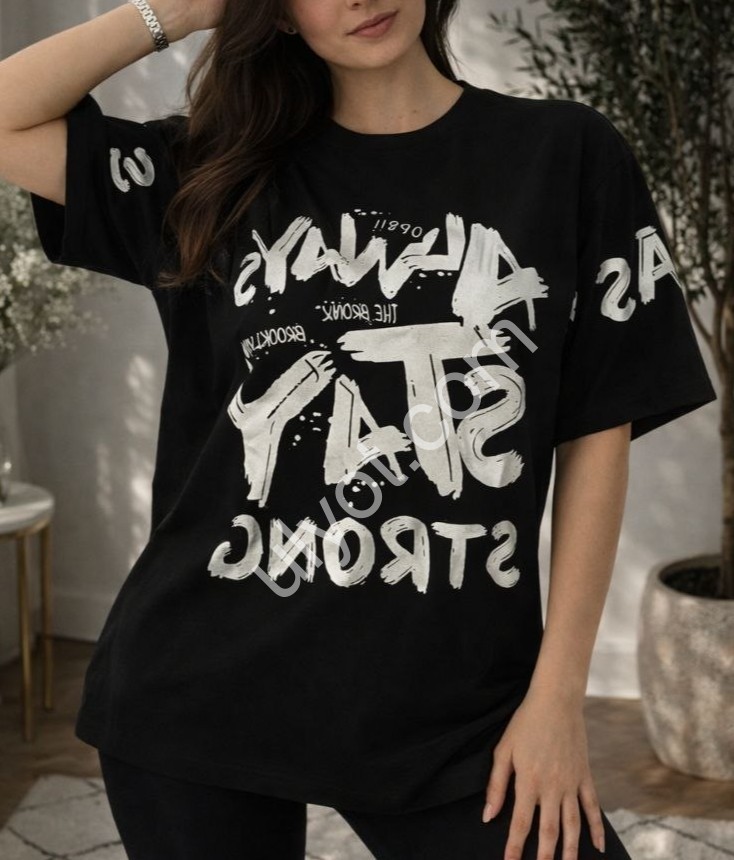 ФУТБОЛКА (ONESIZE 42-46) ЧЕРНЫЙ M56