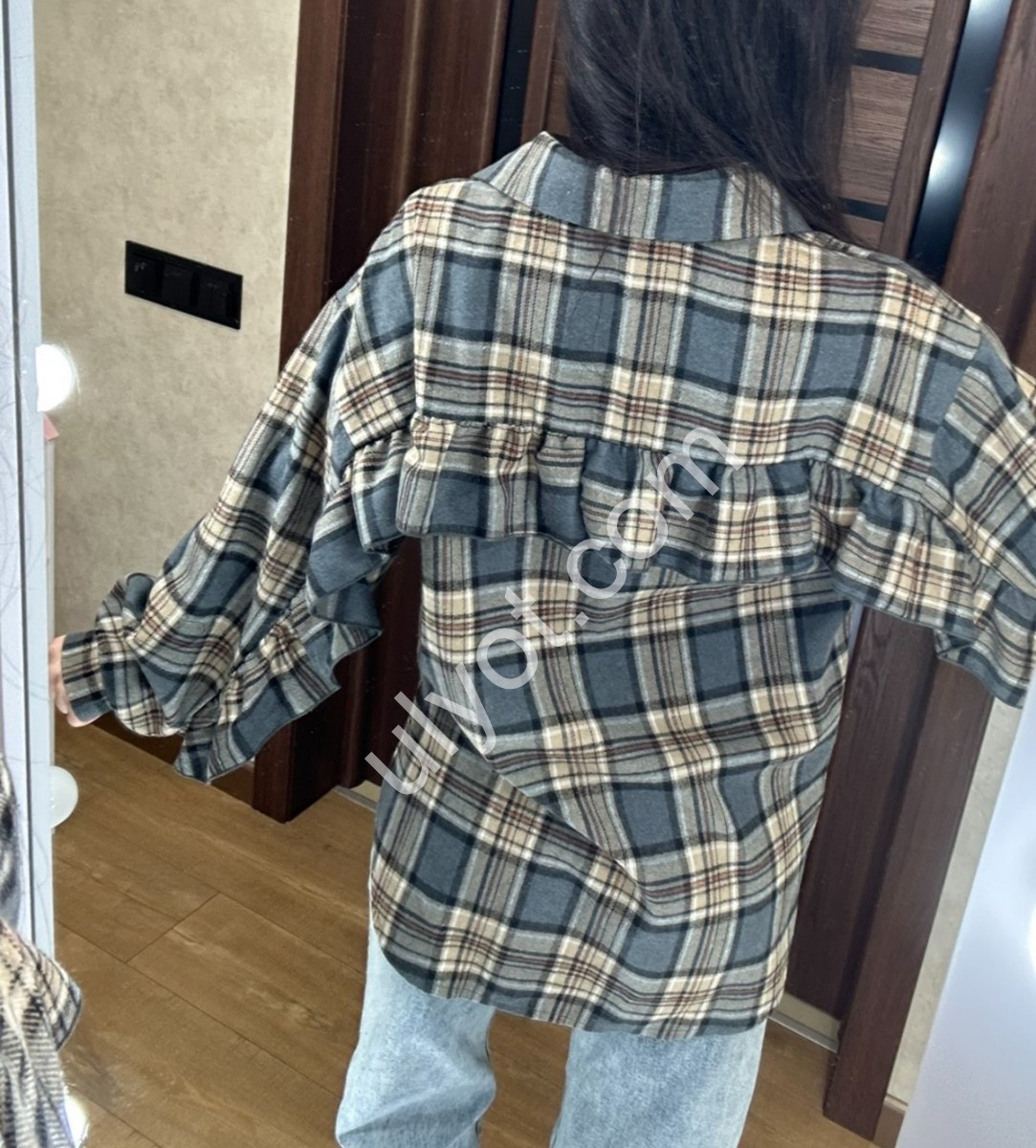 СОРОЧКА (42-52) СІРИЙ 9