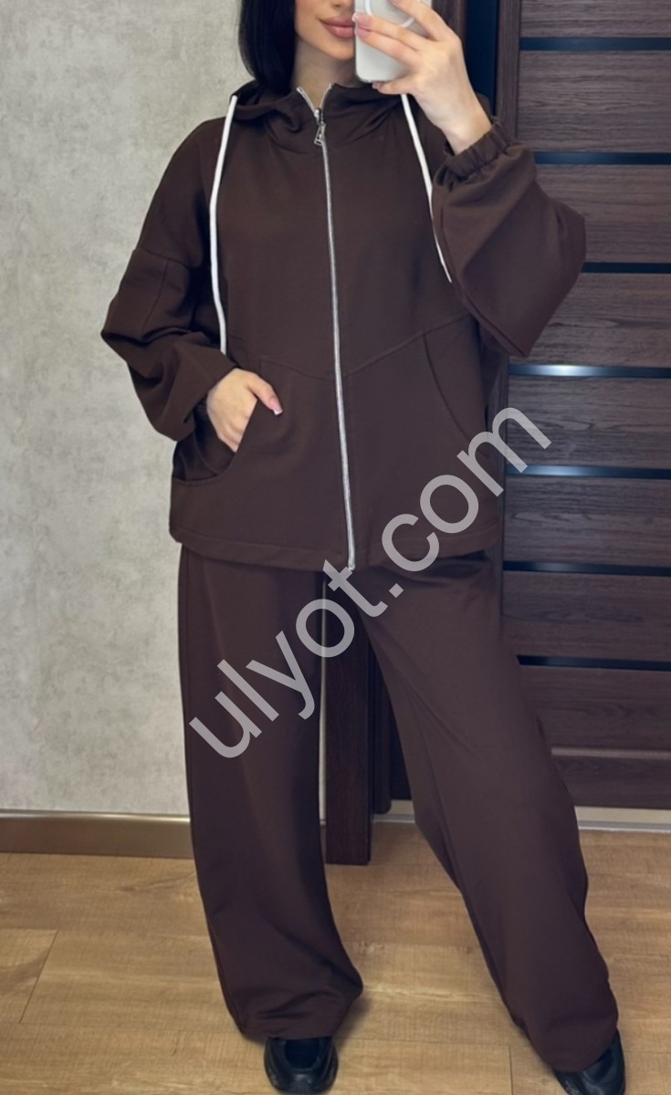 КОСТЮМ (42-52) ШОКОЛАД 108