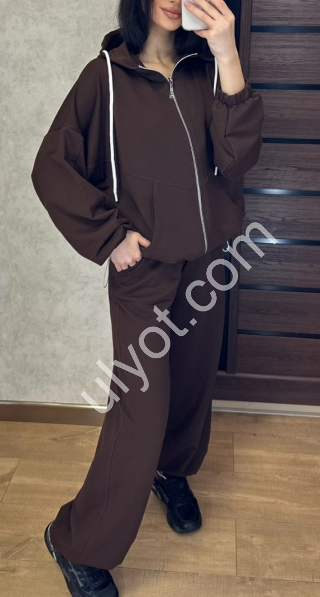 КОСТЮМ (42-52) ШОКОЛАД 108