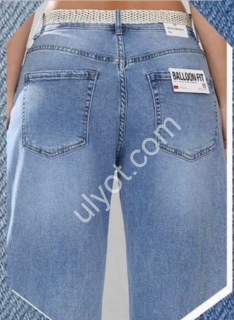 ДЖИНСЫ M.SARA (L-4XL) СИНИЙ 525-5