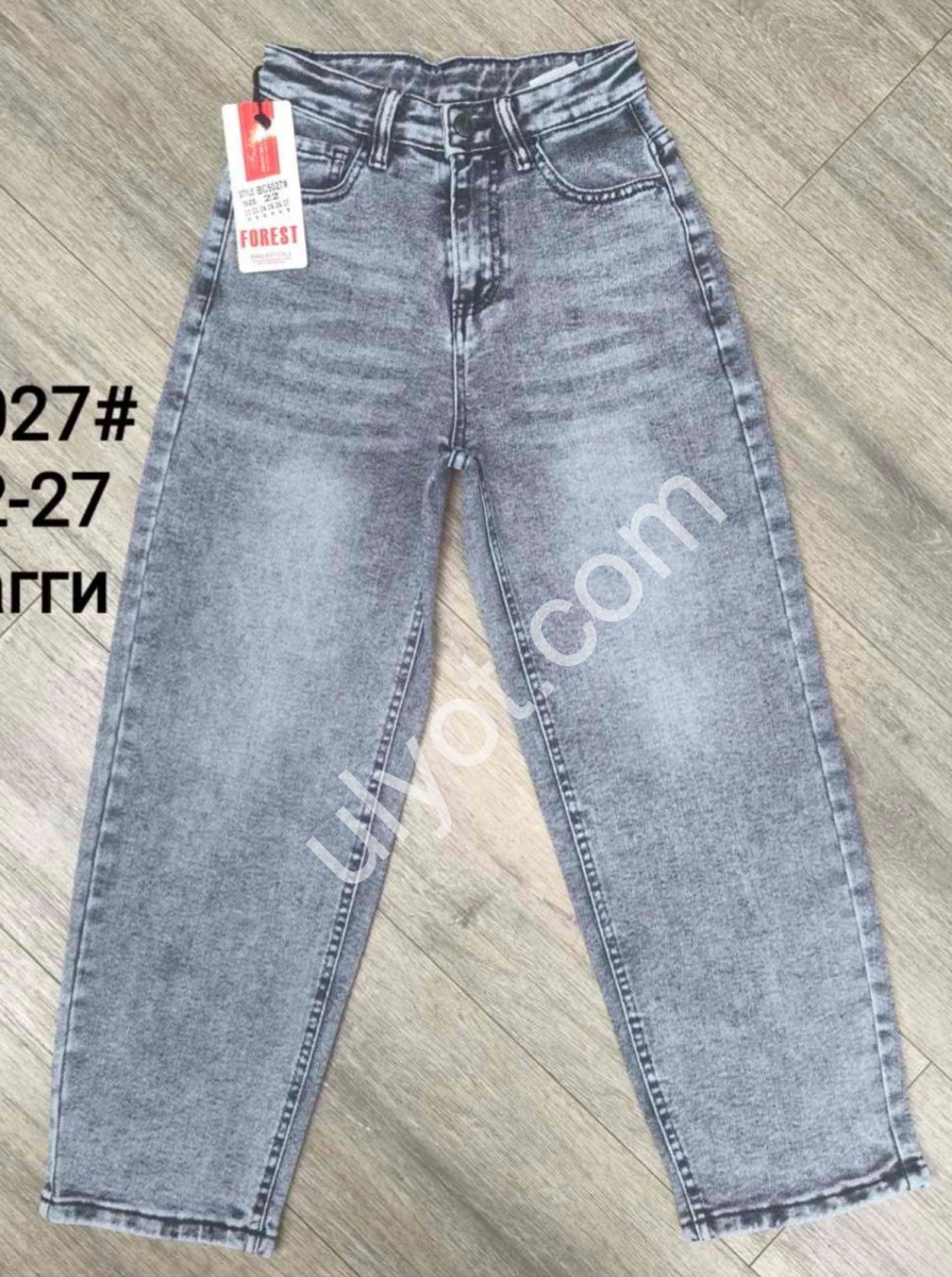 ДЖИНСЫ FOREST (22-27) СЕРЫЙ 5027
