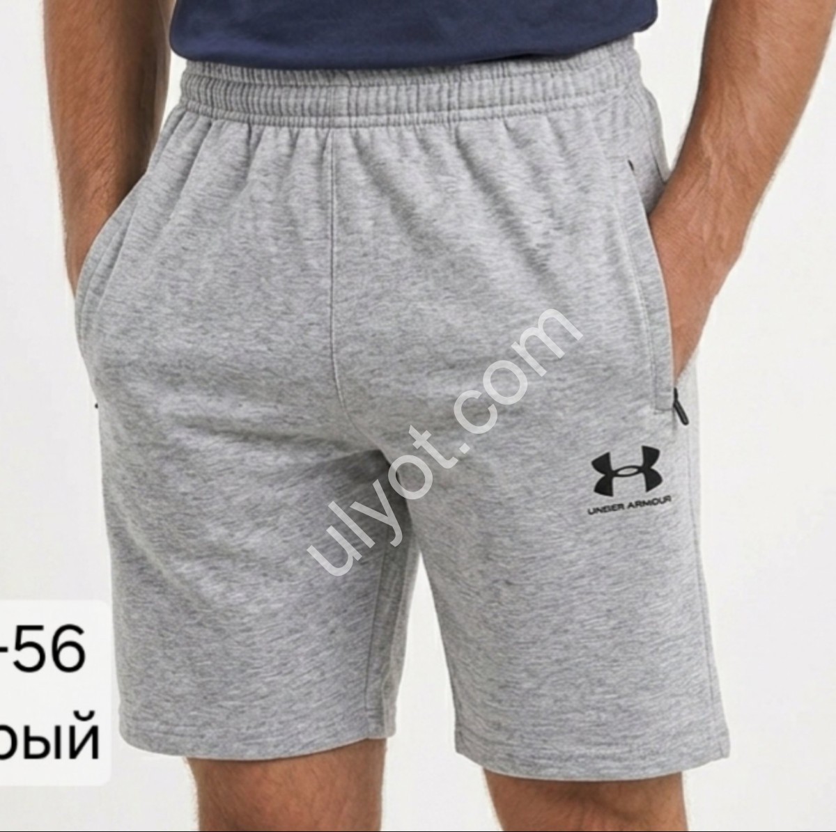 ШОРТЫ U18 (48-56) СЕРЫЙ 