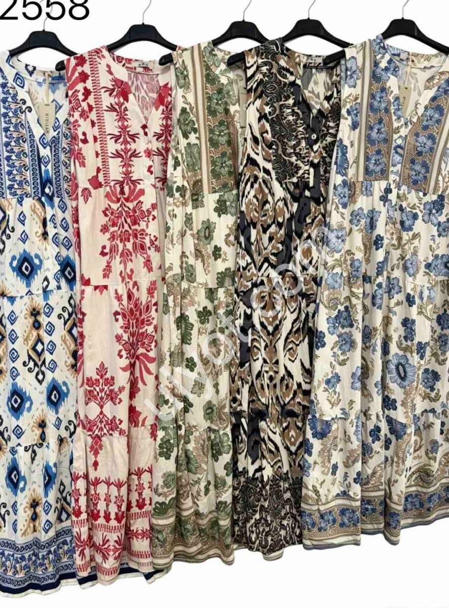 ПЛАТЬЕ (ONE SIZE) МИКС 2558