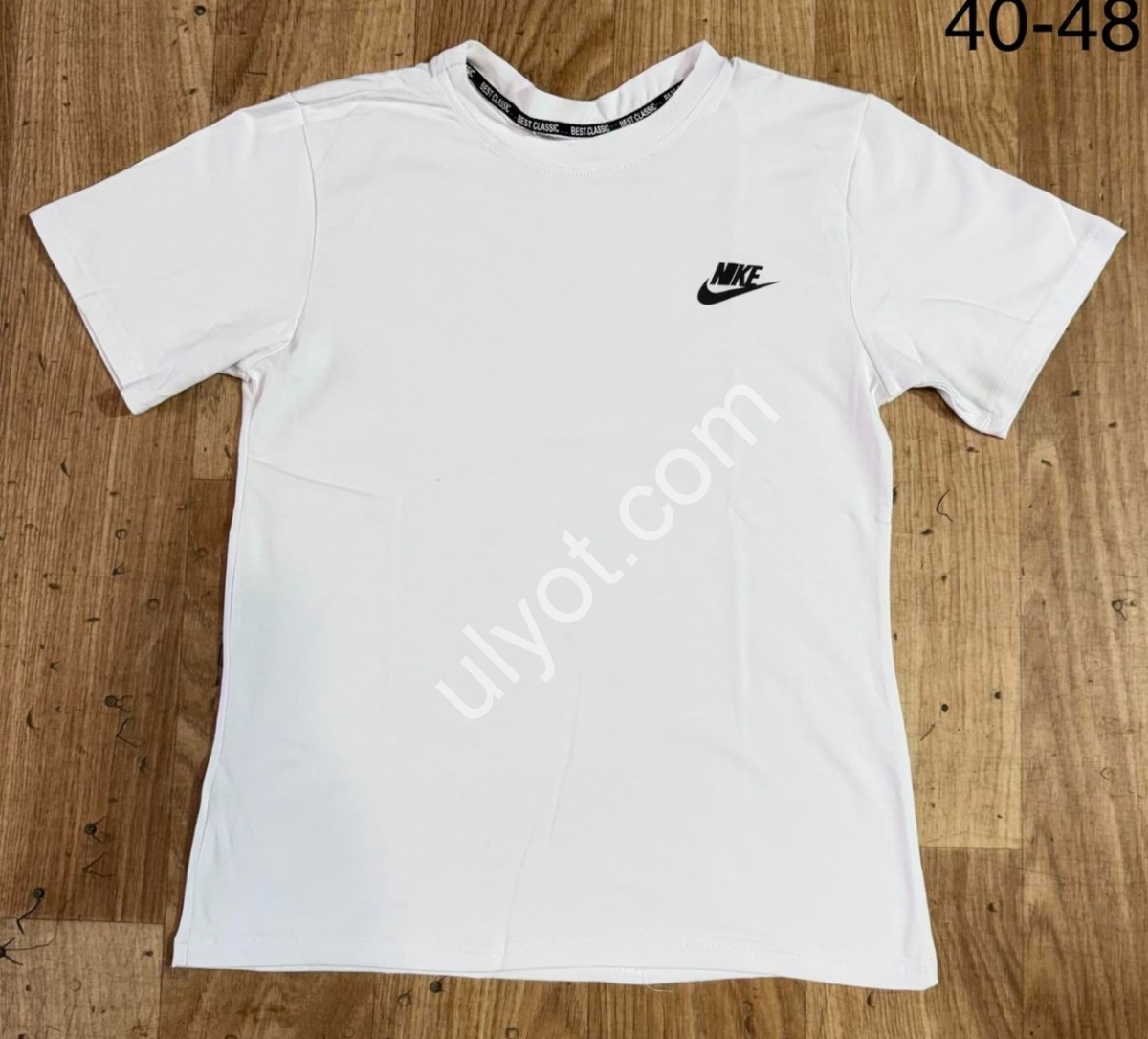 ФУТБОЛКА N02 (40-48) БЕЛЫЙ 013